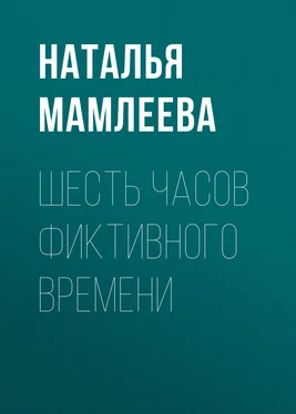 Наталья Мамлеева Шесть часов фиктивного времени обложка книги