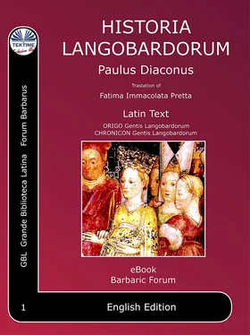 Paolo Diacono – Paulus Diaconus Historia Langobardorum обложка книги