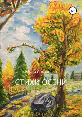 Юрий Антоненко Стихи осени обложка книги