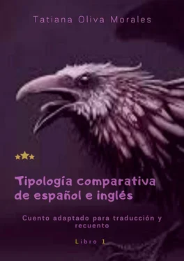 Tatiana Oliva Morales Tipología comparativa de español e inglés. Cuento adaptado para traducción y recuento. Libro 1 обложка книги