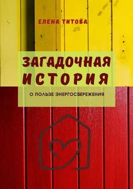 Елена Титова Загадочная история. О пользе энергосбережения обложка книги