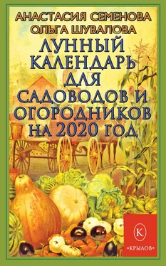 Анастасия Семенова Лунный календарь для садоводов и огородников на 2020 год обложка книги