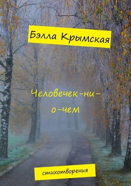 Бэлла Крымская Человечек-ни-о-чем обложка книги