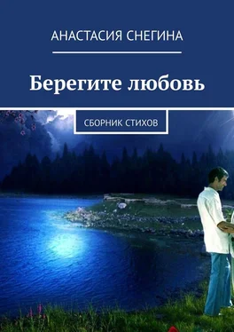 Анастасия Снегина Берегите любовь. Сборник стихов обложка книги