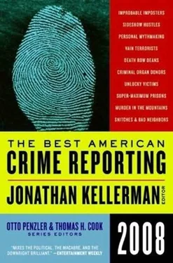 Jonathan Kellerman The Best American Crime Reporting 2008