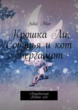 Julia` Mur Крошка Ли, Совунья и кот Бергамот. «Украденный Новый год» обложка книги