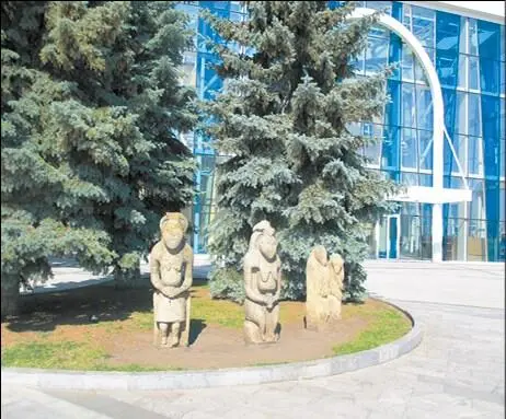 Каменные бабы древние памятники сакрального искусства половцев кипчаков - фото 11
