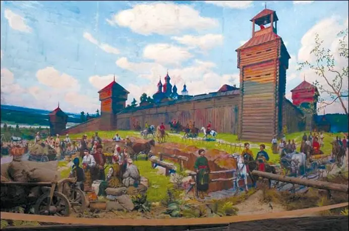 Харьковская крепость XVII века Диорама Художники Л Шматько и И Карась - фото 21