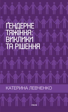 Катерина Левченко Гендерне тяжіння: виклики та рішення обложка книги