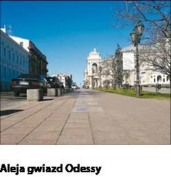 Na chodniku 3 września 2014 roku utworzono aleję gwiazd Odessy która - фото 58