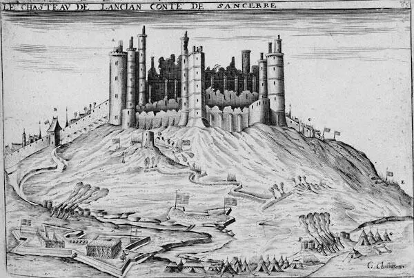 Осада Сансера 9 ноября 1572 года к цитадели подходит 7000 солдат под - фото 23