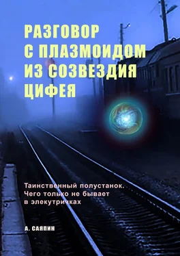 Адександр Саяпин Разговор с плазмоидом из созвездия Цифея обложка книги