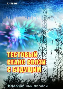 Александр Саяпин Тестовый сеанс связи с будущим. Нетрадиционным способом обложка книги