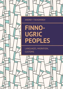 Andrey Tikhomirov Finno-Ugric peoples. Languages, Migration, Customs обложка книги