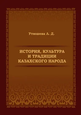 Лариса Утюшева История, культура и традиции казахского народа. Монография обложка книги