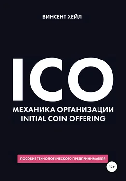 Винсент Хейл ICO. Механика организации Initial Coin Offering обложка книги