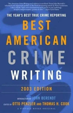 Otto Penzler The Best American Crime Writing 2003 обложка книги