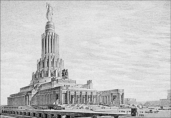 Перспектива Дворца Советов арх Б М Иофан 19321940 гг Альберт - фото 31