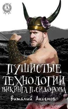Виталий Аксенов Пушистые технологии викинга П. Сидорова обложка книги