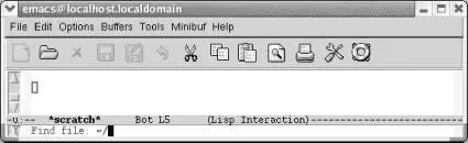 Emacs prompts you for a filename To press Cx Cf hold down Ctrl press xand - фото 19
