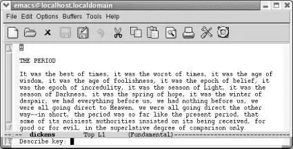Asking for help about a keyboard command Type Cx i Emacs splits the - фото 24