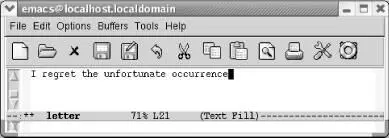 Ispell completes the word for you This feature varies in its helpfulness In - фото 50