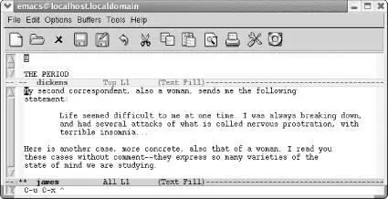 Emacs makes the current window larger As you would expect when you make the - фото 70