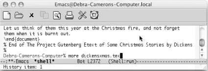 Mpretrieves the last command even if it isnt on the screen Mac OS X In - фото 78