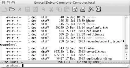Emacs asks what command you want to run Mac OS X Type sort Emacs - фото 83