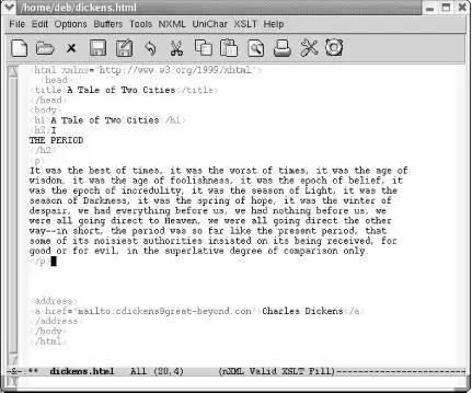 Emacs inserts a closing tag Note that just typing - фото 177