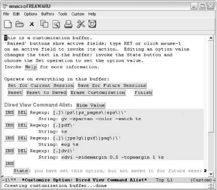 Editing a list entry in Custom Windows You should see the familiar Custom - фото 193