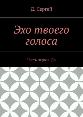 Д. Сергей Эхо твоего голоса. Часть первая. До обложка книги