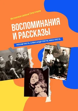 Александр Трегуб Воспоминания и рассказы. История семьи Трегубов обложка книги