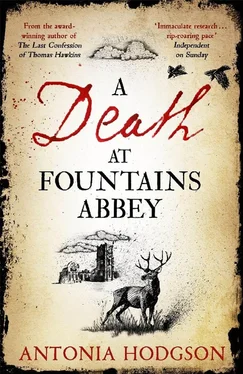 Antonia Hodgson A Death at Fountains Abbey обложка книги