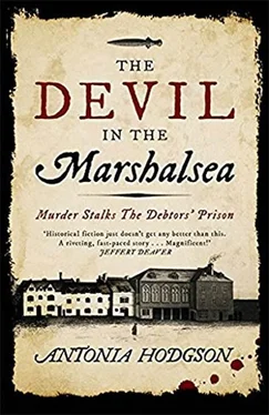 Antonia Hodgson The Devil in the Marshalsea обложка книги