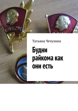 Татьяна Чечулина Будни райкома как они есть обложка книги