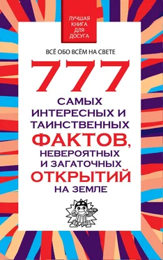 Любовь Орлова 777 самых интересных и таинственных фактов, невероятных и загадочных открытий на Земле обложка книги