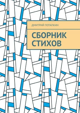 Дмитрий Потапкин Сборник стихов обложка книги