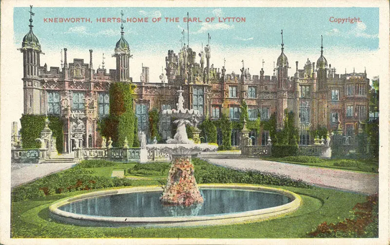 Замок графа Литтона Небворт Knebworth графства Хартфортшир находится в - фото 14