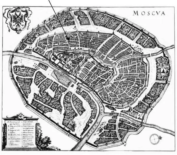 Белый город на плане швейцарского художника Маттеуса Мериана 1638 г Первыми - фото 10