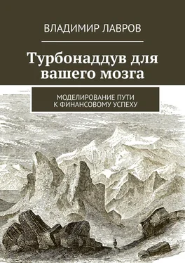 Владимир Лавров Турбонаддув для вашего мозга. Моделирование пути к финансовому успеху обложка книги