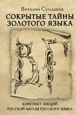 Виталий Сундаков Сокрытые тайны золотого языка обложка книги