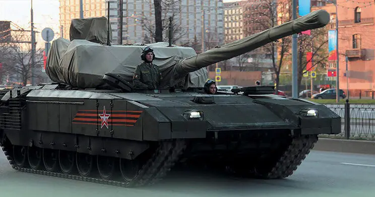 Армата на репетиции Парада Победы в Москве 29 апреля 2015 г Накануне Парада - фото 12