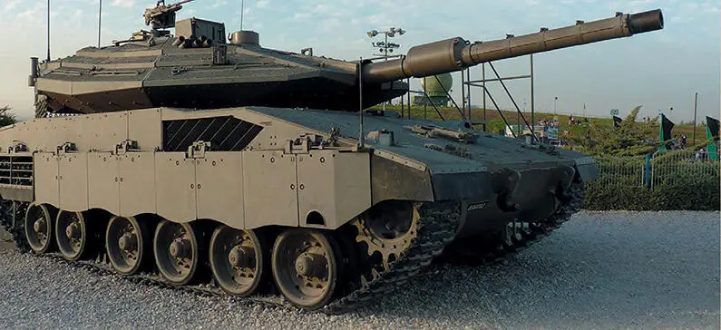 Основной боевой танк Merkava IV в танковом музее в Латруне Фото Ricardo Tulio - фото 43