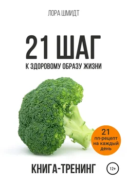 Лора Шмидт 21 шаг к здоровому образу жизни обложка книги