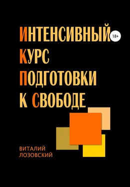 Виталий Лозовский Интенсивный курс подготовки к свободе обложка книги