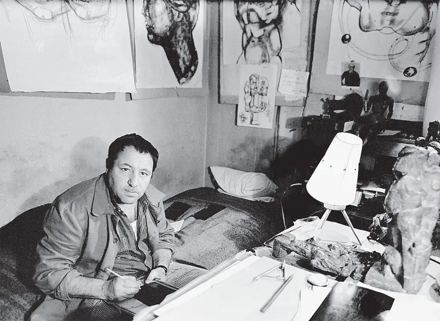 Эрнст Неизвестный Фотография Игоря Пальмина С сигаретой Последнее фото Паолы - фото 34