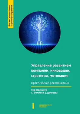 Ирина Донцева Управление развитием компании: инновации, стратегия, мотивация обложка книги