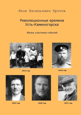 Яков Кротов Революционные времена Усть-Каменогорска. Жизнь участника событий обложка книги