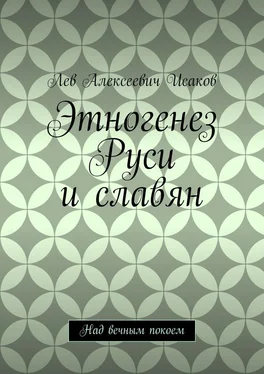 Лев Исаков Этногенез Руси и славян. Над вечным покоем обложка книги